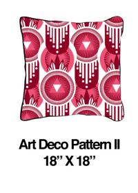 Art Deco Pattern Pink